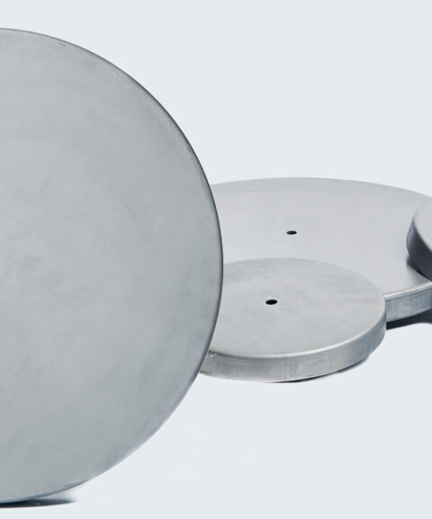 COPERCHI PIANI INOX e FERRO