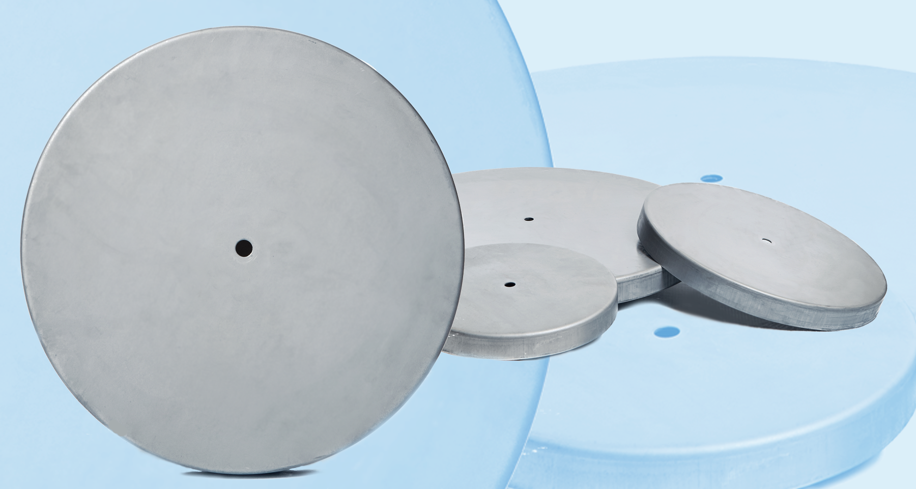 COPERCHI PIANI INOX e FERRO COPERCHI PIANI INOX e FERRO