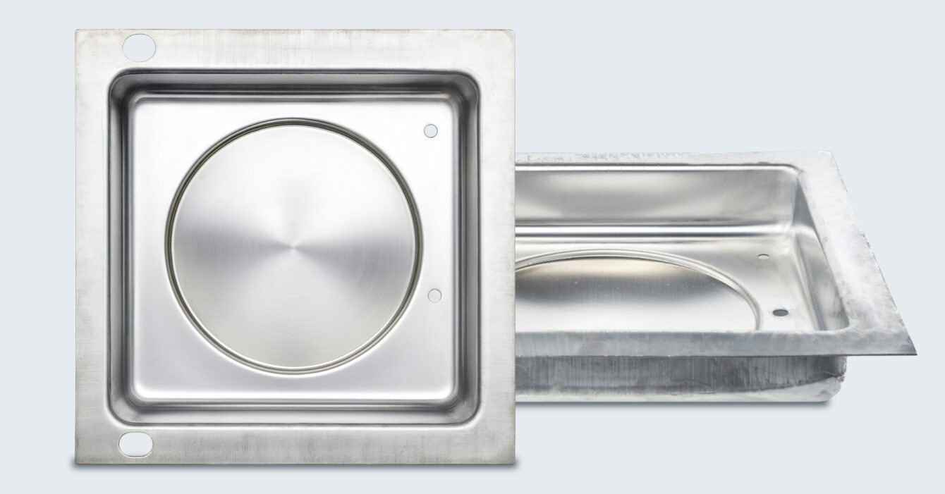 pozzetti per pavimentazioni acciaio